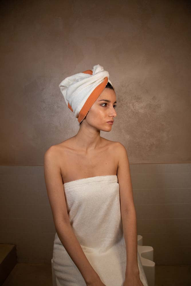 Asciugamano Turbante Begonia