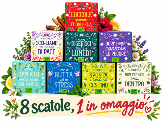 COLLO MIX - THE 8 KORE ORGANIC HERBAL TEAS - I'M TRYING THEM ALL