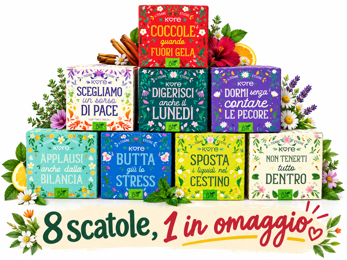 COLLO MIX - THE 8 KORE ORGANIC HERBAL TEAS - I'M TRYING THEM ALL