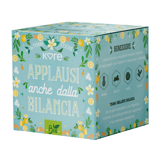 TISANA BIOLOGICA BENESSERE - Verbena, Zenzero, Limone e Salvia - 30 gr - 15 filtri
