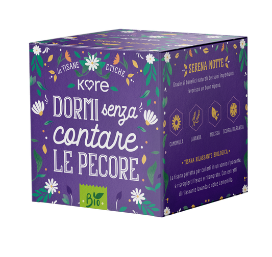 TISANA BIOLOGICA RILASSANTE - Camomilla, Lavanda e Melissa - 30 gr - 15 filtri